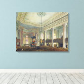 セントポールのデプットフォード(紙付き) キャンバスプリント (インサイチュ (ウッドフロア))