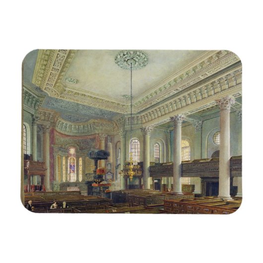 セントポールのデプットフォード(紙付き) マグネット (横)