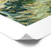 セントポールの後ろの小麦畑 ポスター (角)