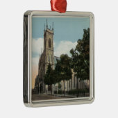 セントポールの教会の外観 メタルオーナメント (右)