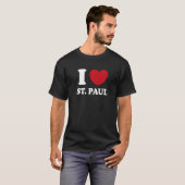 セントポールを愛する Tシャツ (正面フル)