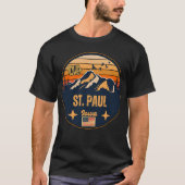 セントポールアイオワ州 Tシャツ (正面)