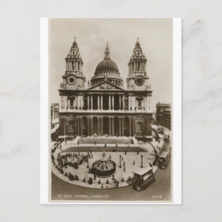 セントポールズカテドラルロンドン ポストカード
