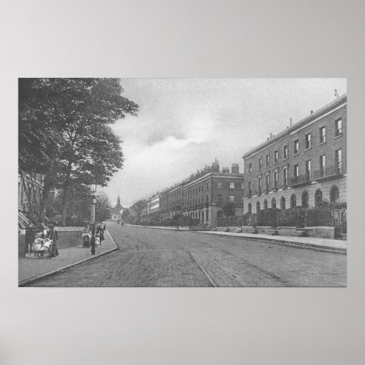 セントポールズロード、キャノンベリー、イズリントン、c.1905 ポスター (正面)