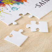 セントポールミネソタスカイライン ジグソーパズル (側面)