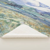 セントポールヴィンセント・ヴァン・ゴッホの後ろの風景 シェルパブランケット (3/4)