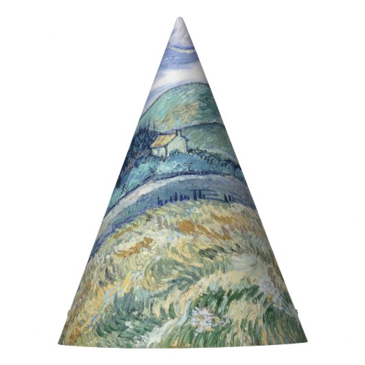 セントポールヴィンセント・ヴァン・ゴッホの後ろの風景 パーティーハット (正面)