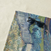 セントポールヴィンセント・ヴァン・ゴッホの後ろの風景 ビーチタオル (インサイチュ)