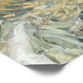 セントポールヴィンセント・ヴァン・ゴッホの後ろの風景 フォトプリント            (角)