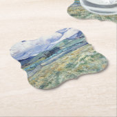 セントポールヴィンセント・ヴァン・ゴッホの後ろの風景 ペーパーコースター (アングル)