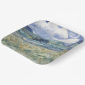 セントポールヴィンセント・ヴァン・ゴッホの後ろの風景 ペーパープレート (傾斜あり)