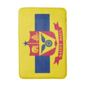 セントポール国旗、ミネソタ浴室用マット バスマット (正面縦)