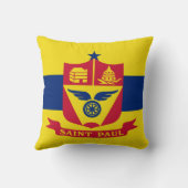 セントポール国旗(ミネソタ) クッション (裏面)