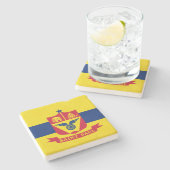 セントポール国旗（ミネソタ） ストーンコースター (横)