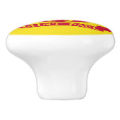 セントポール国旗（ミネソタ） セラミックノブ (側面)