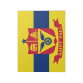 セントポール国旗(ミネソタ) ノートパッド (回転)