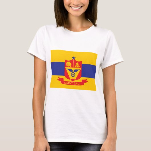 セントポール国旗 Tシャツ (正面)