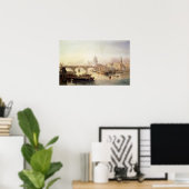 セントポール大聖堂とロンドンブリッジ ポスター (ホームオフィス)