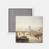 セントポール大聖堂とロンドンブリッジ マグネット (正面/裏面)