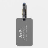 セントポール大聖堂ロンドンヴィンテージギフトポスターホール ラゲッジタグ (裏面縦)