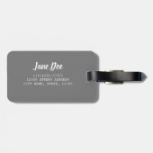 セントポール大聖堂ロンドンヴィンテージギフトポスターホール ラゲッジタグ (裏面横)