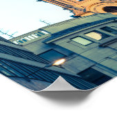 セントポール大聖堂ロンドンヴィンテージプレゼント ポスター (角)