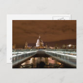 セントポール大聖堂ロンドン葉書 ポストカード (正面/裏面)