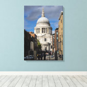 セントポール大聖堂ロンドン キャンバスプリント (インサイチュ (ウッドフロア))