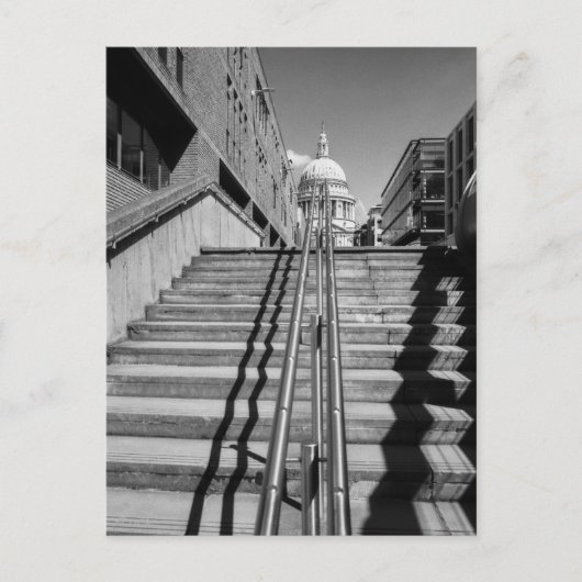 セントポール大聖堂ロンドン、英国はがき ポストカード (正面)