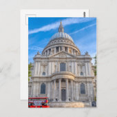 セントポール大聖堂ロンドン、英国はがき ポストカード (正面/裏面)
