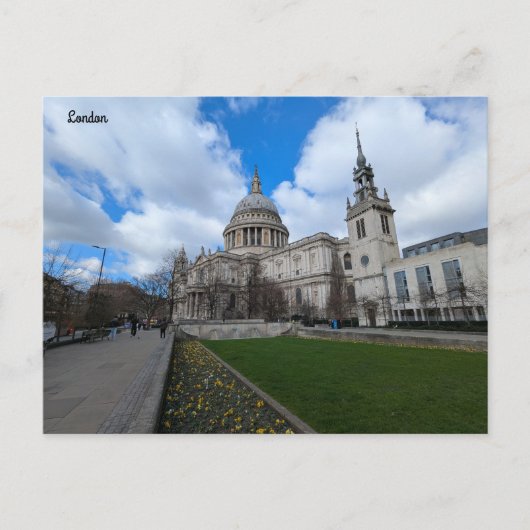 セントポール大聖堂 ポストカード (正面)