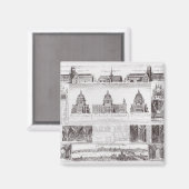 セントポール大聖堂 マグネット (正面/裏面)