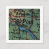 セントポール引っ越しました新しいアドレスカード エンクロージャーカード (正面)