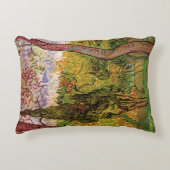 セントポール病院の庭園ビンセント・ヴァン・ゴッホ アクセントクッション (正面)