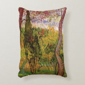 セントポール病院の庭園ビンセント・ヴァン・ゴッホ アクセントクッション (正面(垂直))
