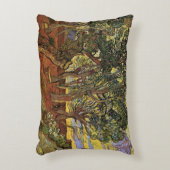 セントポール病院の庭園ビンセント・ヴァン・ゴッホ アクセントクッション (正面(垂直))