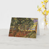 セントポール病院の庭園ビンセント・ヴァン・ゴッホ カード (黄色い花)