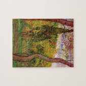 セントポール病院の庭園ビンセント・ヴァン・ゴッホ ジグソーパズル (横)