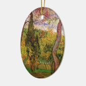 セントポール病院の庭園ビンセント・ヴァン・ゴッホ セラミックオーナメント (左)