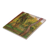 セントポール病院の庭園ビンセント・ヴァン・ゴッホ タイル (側面)