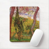 セントポール病院の庭園ビンセント・ヴァン・ゴッホ マウスパッド (マウス)