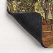 セントポール病院の庭園ビンセント・ヴァン・ゴッホ マウスパッド (コーナー)