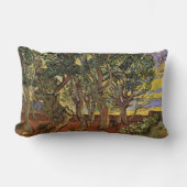 セントポール病院の庭園ビンセント・ヴァン・ゴッホ ランバークッション (正面)