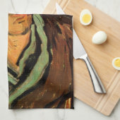 セントポール病院の患者ビンセント・ヴァン・ゴッホ キッチンタオル (四つ折り)