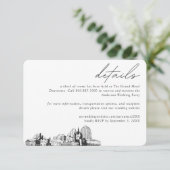 セントポール結婚ズホテルルームブロック詳細 エンクロージャーカード (スタンド正面)