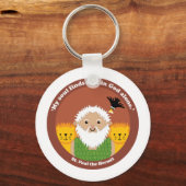 セントポール隠者 キーホルダー (正面)