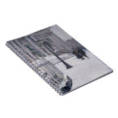 セントポール2009年の外の雪 ノートブック (右側)