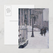 セントポール2009年以外の雪 ポストカード (正面/裏面)