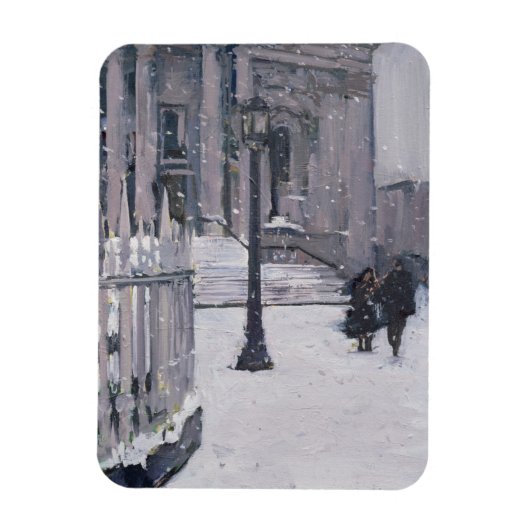 セントポール2009年以外の雪 マグネット (縦)