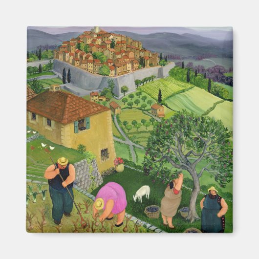 セントポール・デ・ヴァンス マグネット (正面)